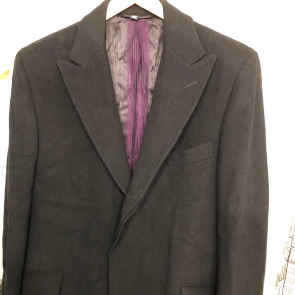 CLASSIC LUXURIOUS TED BAKER LONDON OVERCOAT SIZE 44 - Picture 1 of 10
